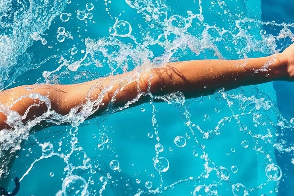 Respiración y ritmo en el agua